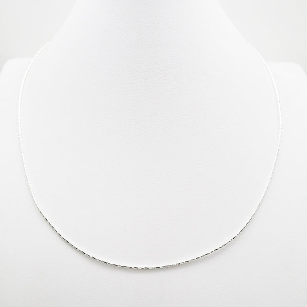 Cadena Omega de Plata 925, Redonda