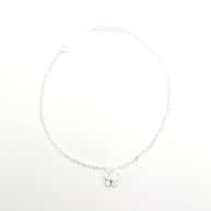 Tobillera de Plata 9.25 para Dama, de Mariposa