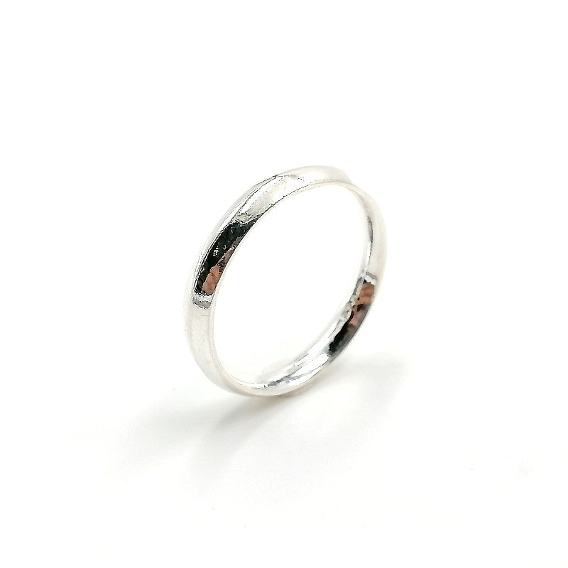 Anillo de Plata 9.25 para Caballero, Alianza 3mm