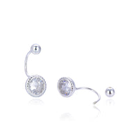 Pendientes de Plata 925, Punto de Luz