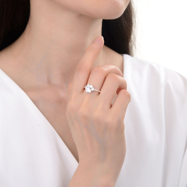 Anillo Huella de Perro