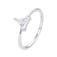 Anillo de Plata 925 para Dama, Triángulo