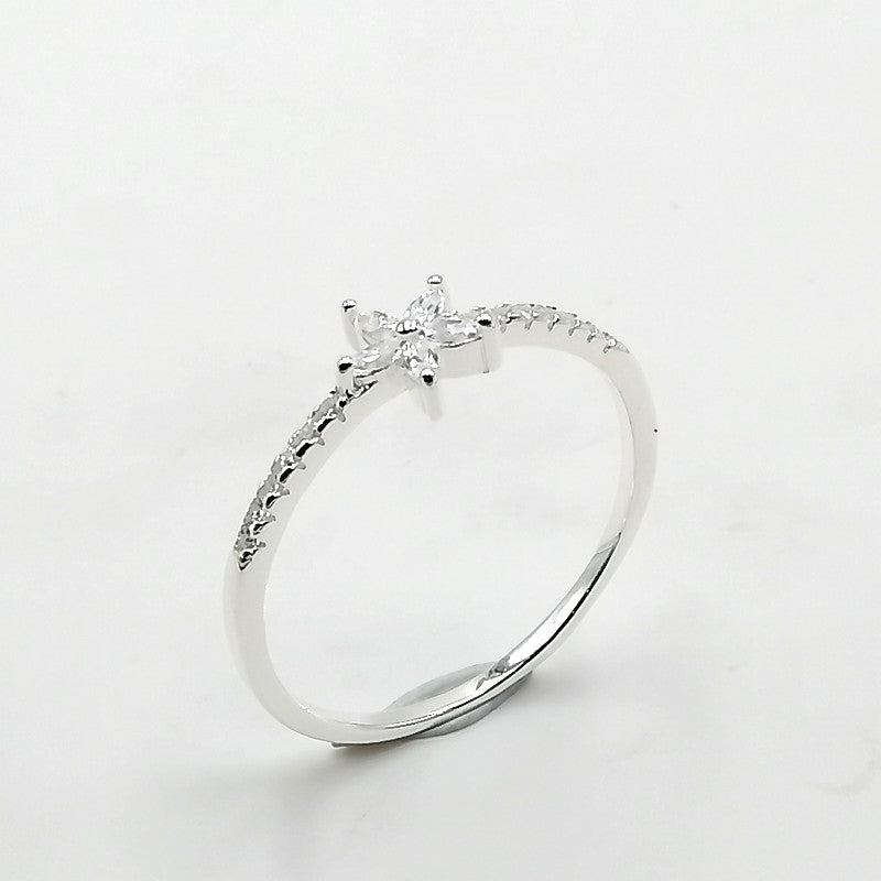 Anillo de Plata 9.25 para dama, Estrella