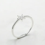 Anillo de Plata 9.25 para dama, Estrella