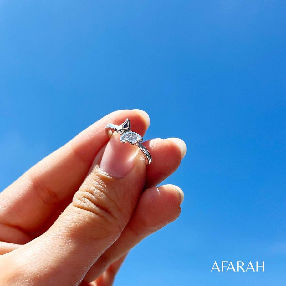 Anillo de Plata 9.25 para Dama, Mariposas