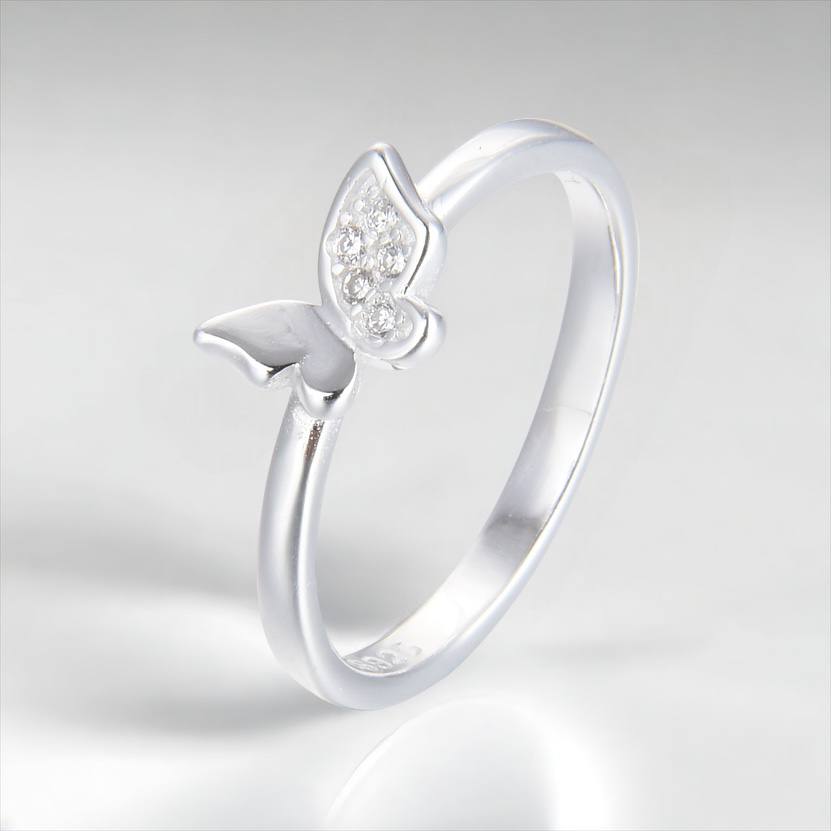 Anillo de Plata 9.25 para Dama, Mariposas