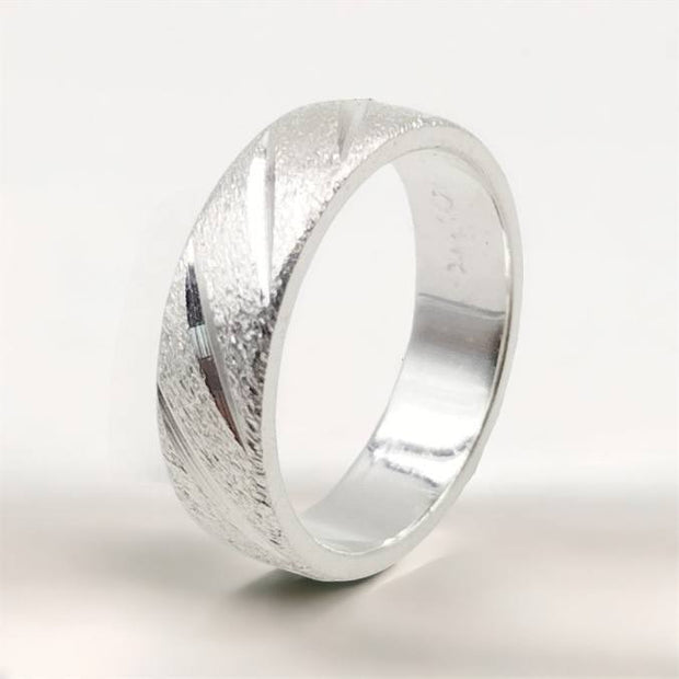 Anillo de Plata 9.25 para Caballero, Diagonal